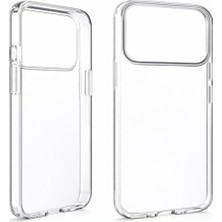 Daisy Home 17 Pro Max Ile Uyumlu Kılıf Crystal Clear Ince Sararma Yapmayan Logo Gösteren Tuşlara Rahat Erişim Sert Plastik Şeffaf Iphone 17 Pro Max Ile Uyumlu Kılıf (17 Pro Max)