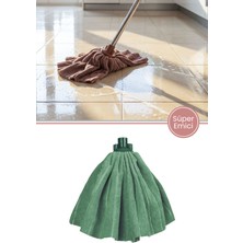 PremiumPort F957 Süper Emici Mikrofiber Havlu Mop Jumbo, Tüm Yüzeyler Için Yedek Başlık