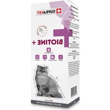 Cekar Store Supravet Biotine Kediler Için Tüy Sağlığı Multi Vitamin Damlası 100 ml