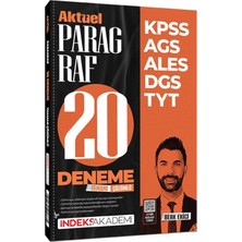 İndeks Akademi Yayıncılık Indeks Akademi Yayıncılık Kpss Meb-Ags Ales Dgs Tyt Aktüel Paragraf 20 Deneme Çözümlü - Berk Ekici