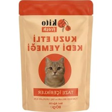 Cekar Store Kito Fresh Kuzu Etli Kedi Yemeği 80 G