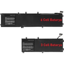 Bilbor Bilgisayar Dell Xps 15-9560 Notebook Bataryası - Pili  3 Cell