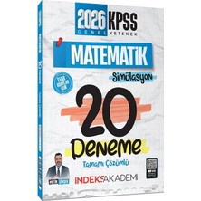 İndeks Akademi Yayıncılık Indeks Akademi Yayıncılık 2026 Kpss Matematik Simülasyon 20 Deneme Çözümlü - Metin Şimşek