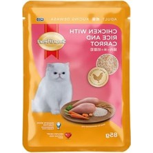 Cekar Store Pouch Tavuk ile Pirinç ve Havuç 85 gr