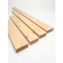 Silinmiş Ahşap Kereste Ladin 3.5X8.2X75 cm Hobi Çıtası