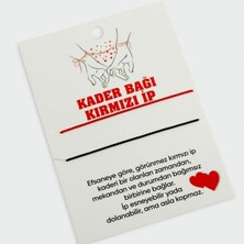 Zero Land Muratech Kader Bağı Kırmızı Ip Bileklik-Kırmızı