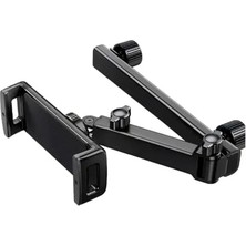 Cekar Store Wiforte Oto Koltuk Arkası Telefon Tablet Tutucu - Ayarlanabilir Araç Koltuk Başı Tablet Tutma Aparatı, Pratik ve Güvenli Kullanım