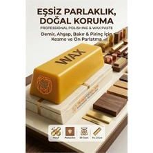Nacario Sarı Cila 50GR Demir, Ahşap, Bakır & Pirinç Için Kesme Ön Parlatma Cilası 723045