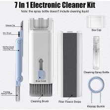 Daisy Home 7'si 1 Arada Elektronik Temizleme Kiti, Klavye, Kulaklık, Kamera, Telefon Temizleyici, Çok Fonksiyonlu Temizleme Kalemi, Silikon Uçlu