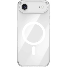 İlk El Grup Apple Iphone 17 Air Kılıf Pc Real Magsafe Kapak - Şeffaf