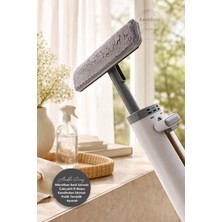 PremiumPort Pratik Mikrofiber Çekçekli Temizlik Aracı, Kolay ve Hızlı Kullanım