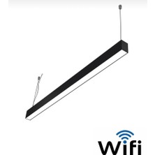 Maki Aydınlatma 200 cm Wi-Fi Linear Sarkıt Armatür Aydınlatma 84W