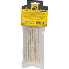 Cekar Store Delibon Gerçek Deriden Sütlü Ince Burgu Çubuk 20 Adet