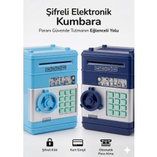 Eser Ticarett Şifreli Elektronik Kumbara Çocuklar Için | Atm Kart Girişli Otomatik Para Yutan Para Kasası