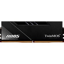TwinMos 16 GB Ddr5 5600MHZ CL36 Siyah Voltx Twınmos Soğutuculu Dt TMD516GB5600U36B