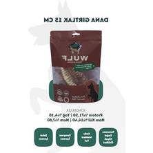 Cekar Store Wulf Dana Gırtlak 15 cm 2 ADET%100 Doğal Köpek Ödül Maması
