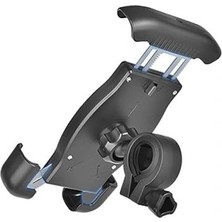 Daisy Home Super Tutuş 360 Dönebilen Gidon Için Motorsiklet Telefon Tutucu Navigasyon Tutucu Telefon Tutucu