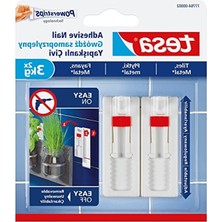 Cekar Store Yapışkanlı Askı - Çivi, Iz Bırakmadan Sökülebilir, Fayans ve Metal Yüzeyler Için, 3kg x 2 Adet