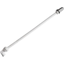 Uzun Klozet Tuvalet Taharet Çubuğu 32 cm Plastik Borulu Ayarlanabilir Kısaltılabilir U Tipli Montaj