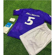 R.madridd 2023/24 Yeni Sezon Y-3 Jude Bellingham Özel Konsept Çocuk Forması 4'lü