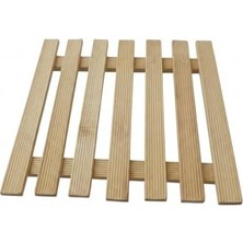 Daisy Home Bambu Izgara Nihale – Doğal Bambu Tencere ve Tava Altlığı, Isıya Dayanıklı, Kaymaz Tezgâh Koruyucu