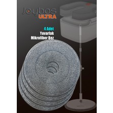 PremiumPort 4'lü Mikrofiber Bez Seti, Çok Amaçlı Temizlik Için Ideal