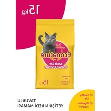 Cekar Store Sarı Ambalaj Tavuklu Yetişkin Kedi Maması 15KG