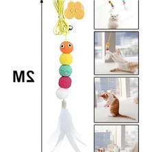 Cekar Store Yüksekliği Ayarlanabilir Yapışkanlı Kedi Oltası