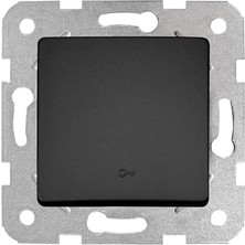 Daisy Home Life Gece Siyahı Kapı Otomatiği Mekanizma ve Düğme