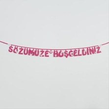 Zero Land Muratech Sözümüze Hoşgeldiniz Keçe Yazı-Mor