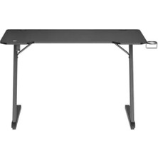 Cekar Store Vıyero Armor GD-12002E-2-BLK Z Ayak Rgb Karbon Fıber E-Spor Oyuncu Masası