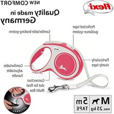 Cekar Store New Comfort M Beden Kırmızı 5mt Şerit Tasma
