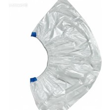 Cekar Store 1000 Adet Puntolu Galoş Large (Battal Boy) – 10 Mikron Hdpe, 40 Cm, Yırtılma Önleyici Koruma, 1000 Adet (Net 1,8 Kg)