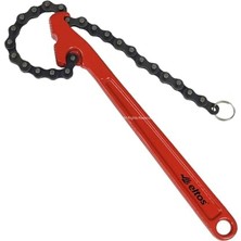 Zincirli Filtre Sökme Anahtarı, 30 Cm, Yüksek Kalite Dövme Çelik, Korozyona Dayanıklı, Ayarlanabilir Zincir Uzunluğu, Yağ Filtresi Sökücüsü, Elektrostatik Boyalı, Ince, 1.2 Mm, Ergonomik Kavrama