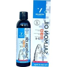 Cekar Store Salmon Oil Omega 3-6 Içeren Deri Tüy Sağlığını Destekleyen Somon Yağı 200 ml