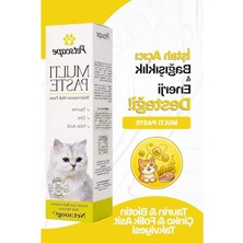 Cekar Store Kedi Multivitamin Macun - Iştah Açıcı, Bağışıklık ve Enerji Desteği (Taurinli Vitamin Paste) 100G