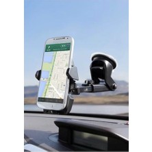 Cekar Store Uzayabilen Vantuzlu Cep Araç Telefon Tutucu Oto Araba Içi Telefon Tutacağı 360