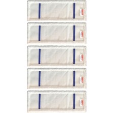 PremiumPort Yedek Duvar Mop 50CM, 5'li Set, Temizlik Için Pratik ve Dayanıklı