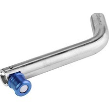 Cekar Store Master Lock 1465DAT Römork Bağlantı Pimi, Paslanmaz Çelik, 1.6 cm Alıcı