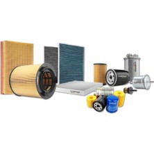Cekar Store Filtre Bakım Seti 3lü Karbonlu Vw Transporter T5 2.5 Tdı 2004-2009 ile Uyumlu