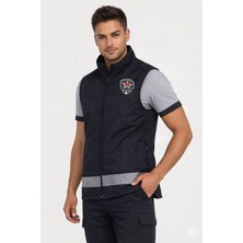 Arthur Erkek Reflektörlü Yazlık Özel Güvenlik Yeleği - Nakış Işlemeli, Su Itici, 2 Cepli, Yan Yırtmaçlı