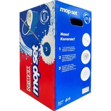 PremiumPort Çok Amaçlı Döner Başlıklı Temizlik Seti, Pratik ve Kolay Kullanım