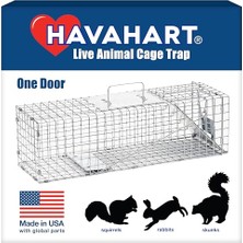 1078SR Orta Profesyonel Stil 1 Kapılı Insancıl Yakalama ve Bırakma Hayvan Tavşan, Kokarca, Vizon ve Sincap Için Hayvan Tuzağı