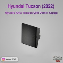 AutoPit 3D Hyundai Tucson (2022) Uyumlu Arka Tampon Çeki Demiri Kapağı