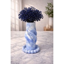 Sofistike Dekor – Koyu Çiçekli Premium Vazo