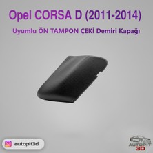 AutoPit 3D Opel Corsa D (2011–2014) Uyumlu Ön Tampon Çeki Demiri Kapağı