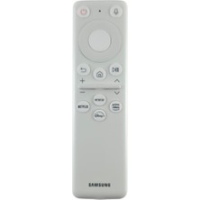Samsung BP59-00149M - BN59-01434B Ses Komutlu Orijinal Kumanda Netflix - Disney+ - Prime Video - Www Tuşlu Uzaktan Kumandalar Beyaz Monitör & Projeksiyon Akıllı Kumanda G7 G8 M7 M8 Bluetooth