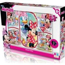 Ks Oyuncak 100 Parça Minnie Yapboz - MIN.714