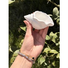 Mezra Art 2’li Deniz Kabuğu Taş Döküm Dekoratif Kase Seti