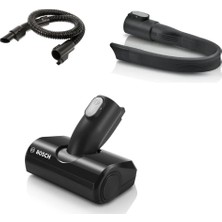 Bosch Unlimited 6-7-8 Serisi Araç Bakım Temizleme Kiti Hortum Mini Turbo Fırça Dar Alan Aparatı